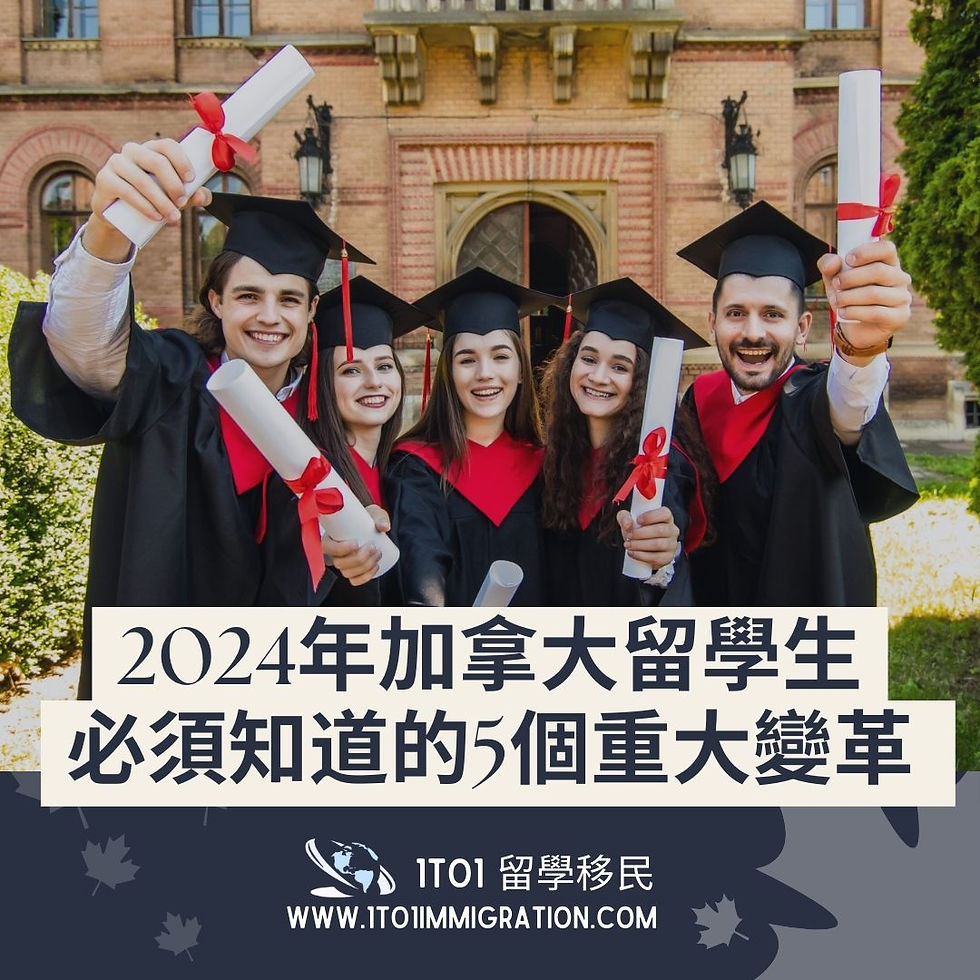 2024年加拿大留學生必須知道的5個重大變革