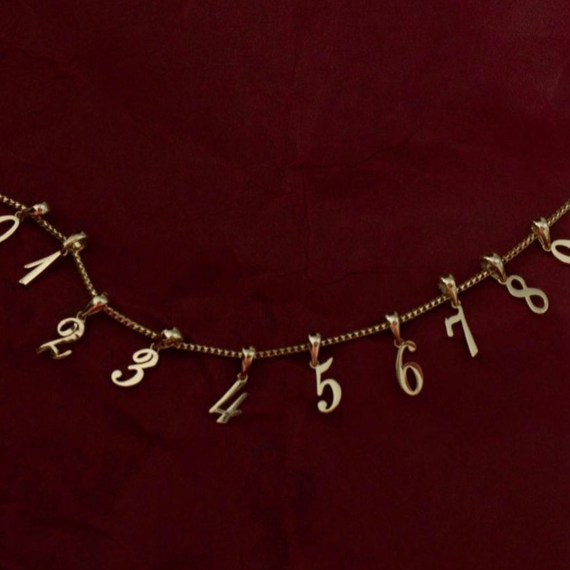 925 Ayar Gümüş Kalp Detaylı Sayı Kolye