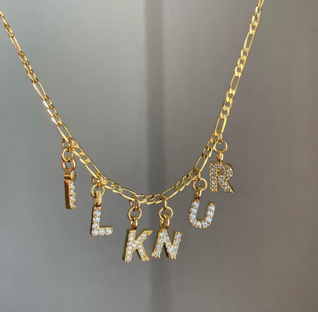 925 Ayar Gümüş Kişiye Özel İsim Kolye