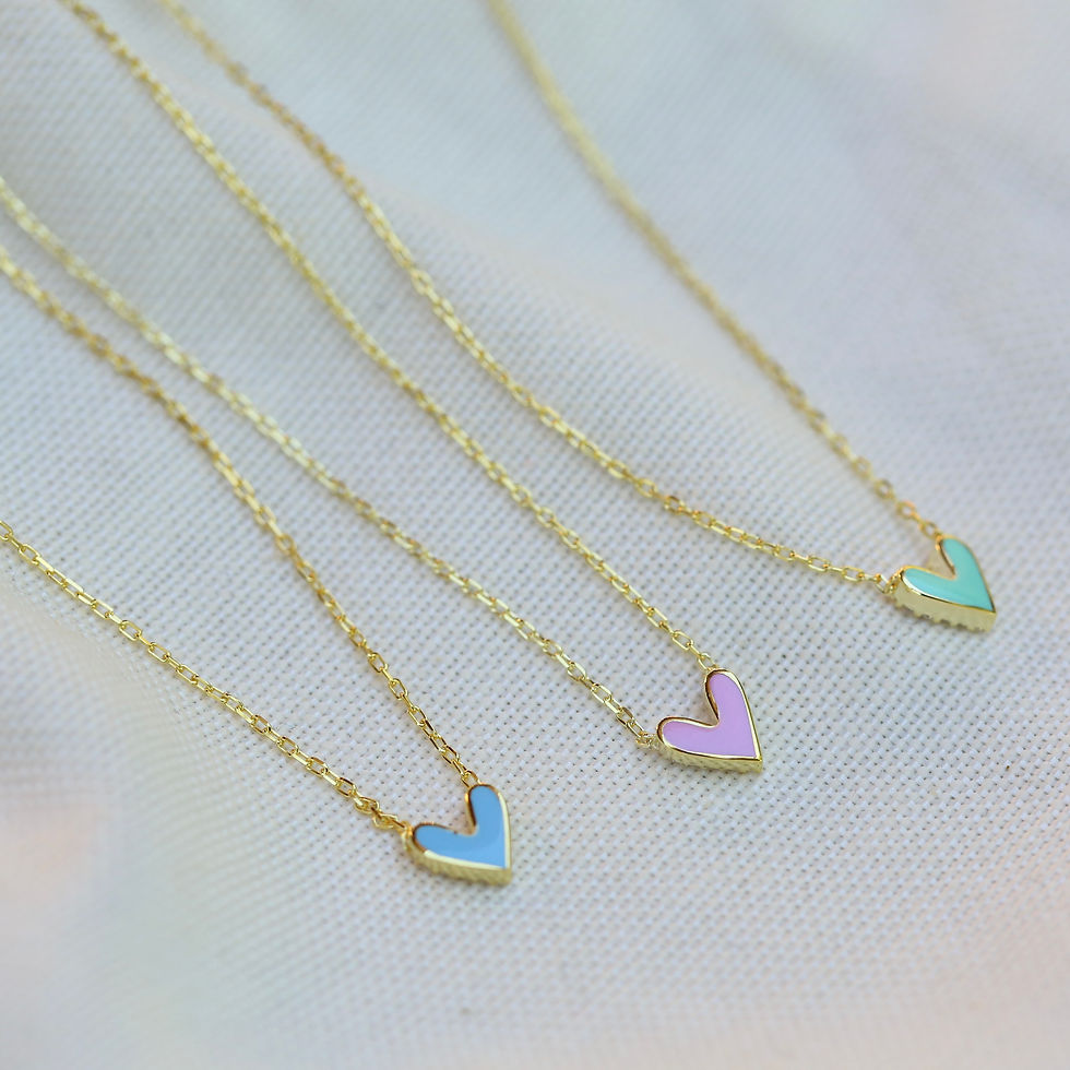 925 Sterling Silver Double Sided Necklace