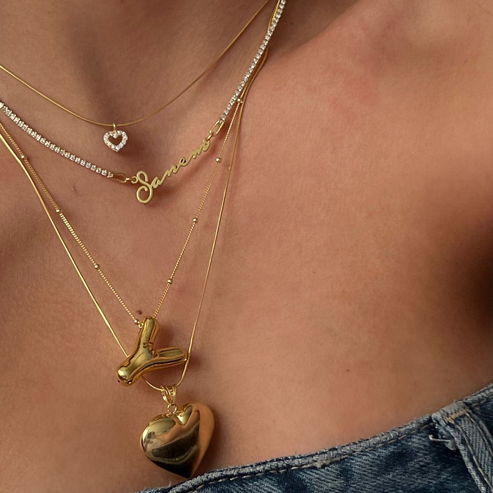 Thumbnail: 925 Sterling Silver Minimal Heart Necklace