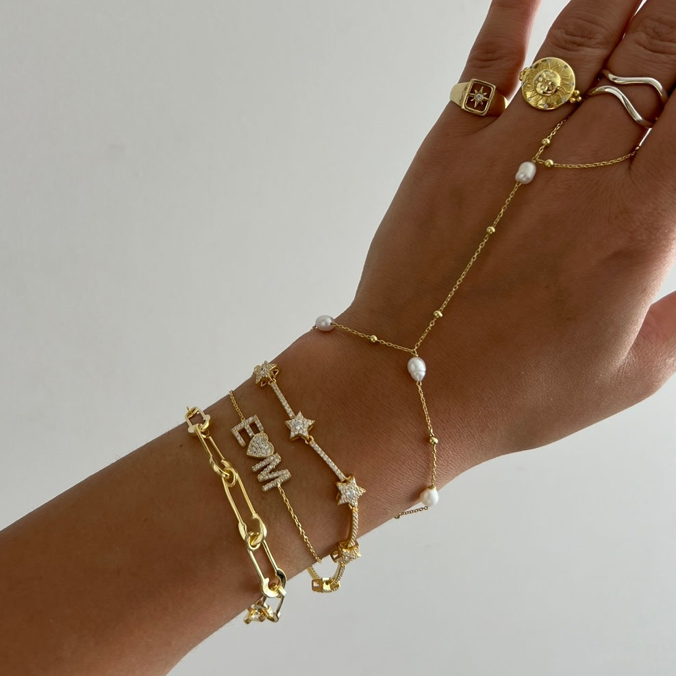 925 Ayar Gümüş İnci Şahmeran