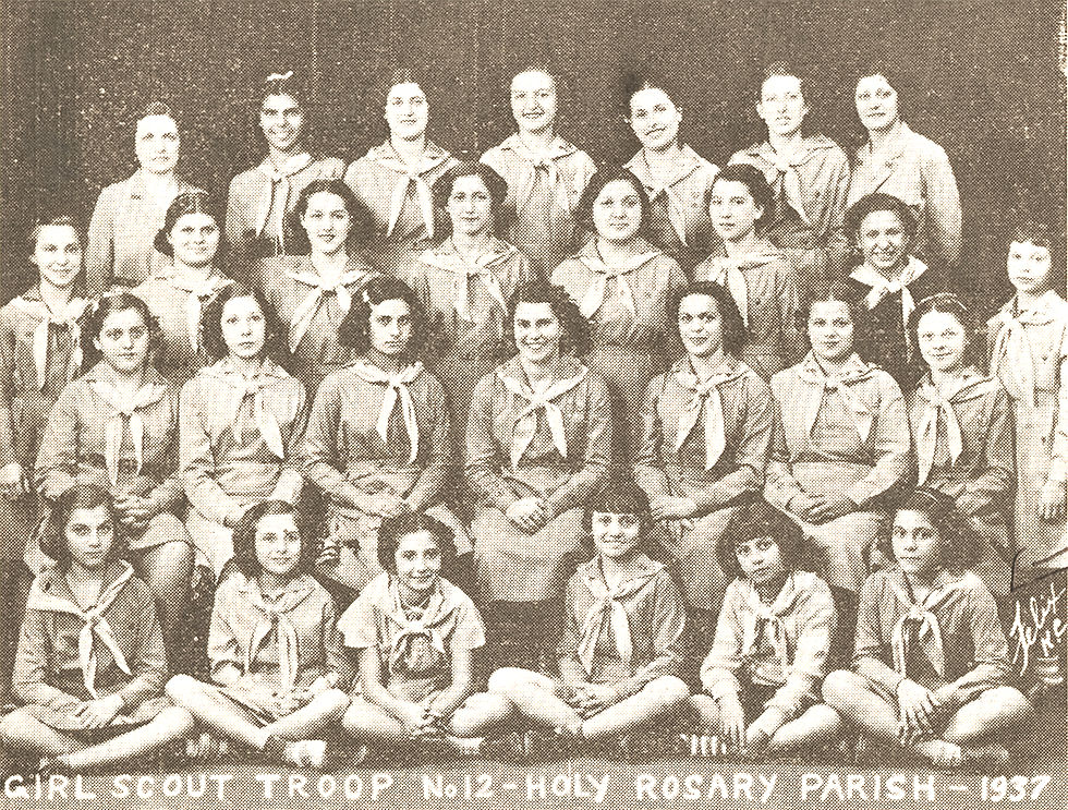 Girl Scout Troop 12 1937