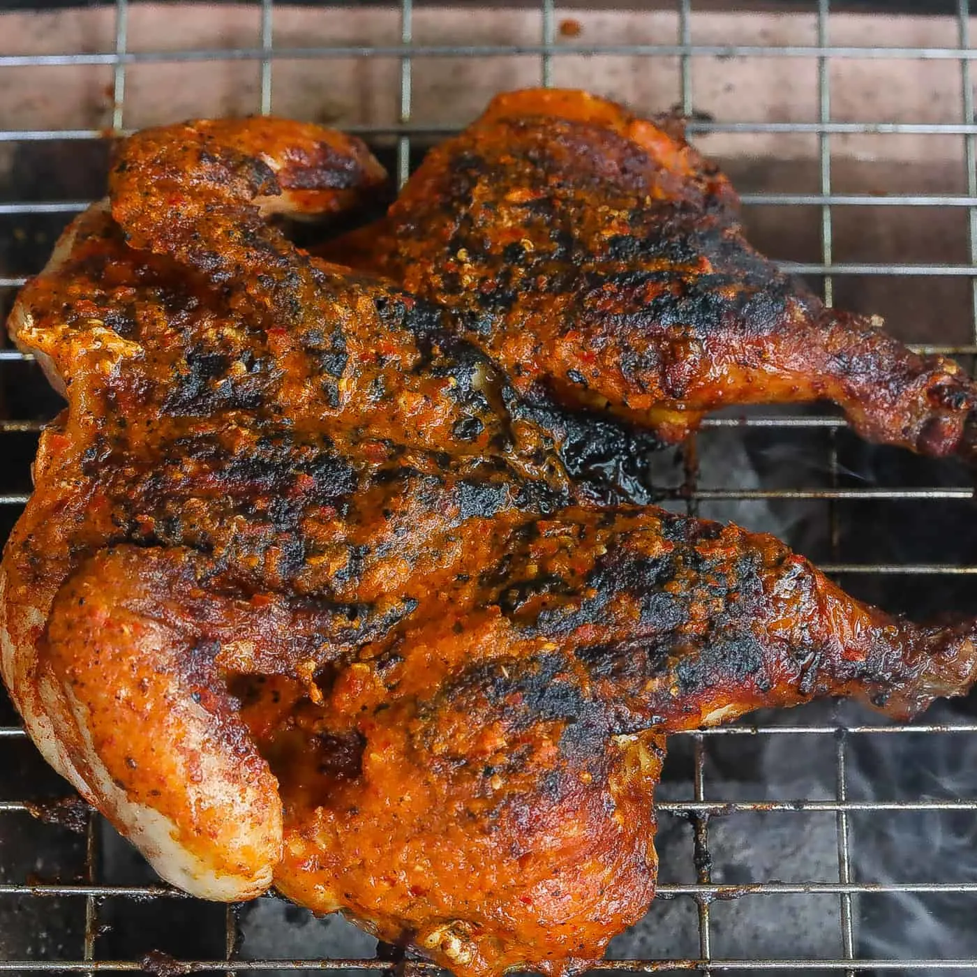 Whole spatchcocked chicken chargrilled to perfection by Always Fresh BBQ Catering, a highlight for private backyard BBQs, corporate picnics, and birthday events.