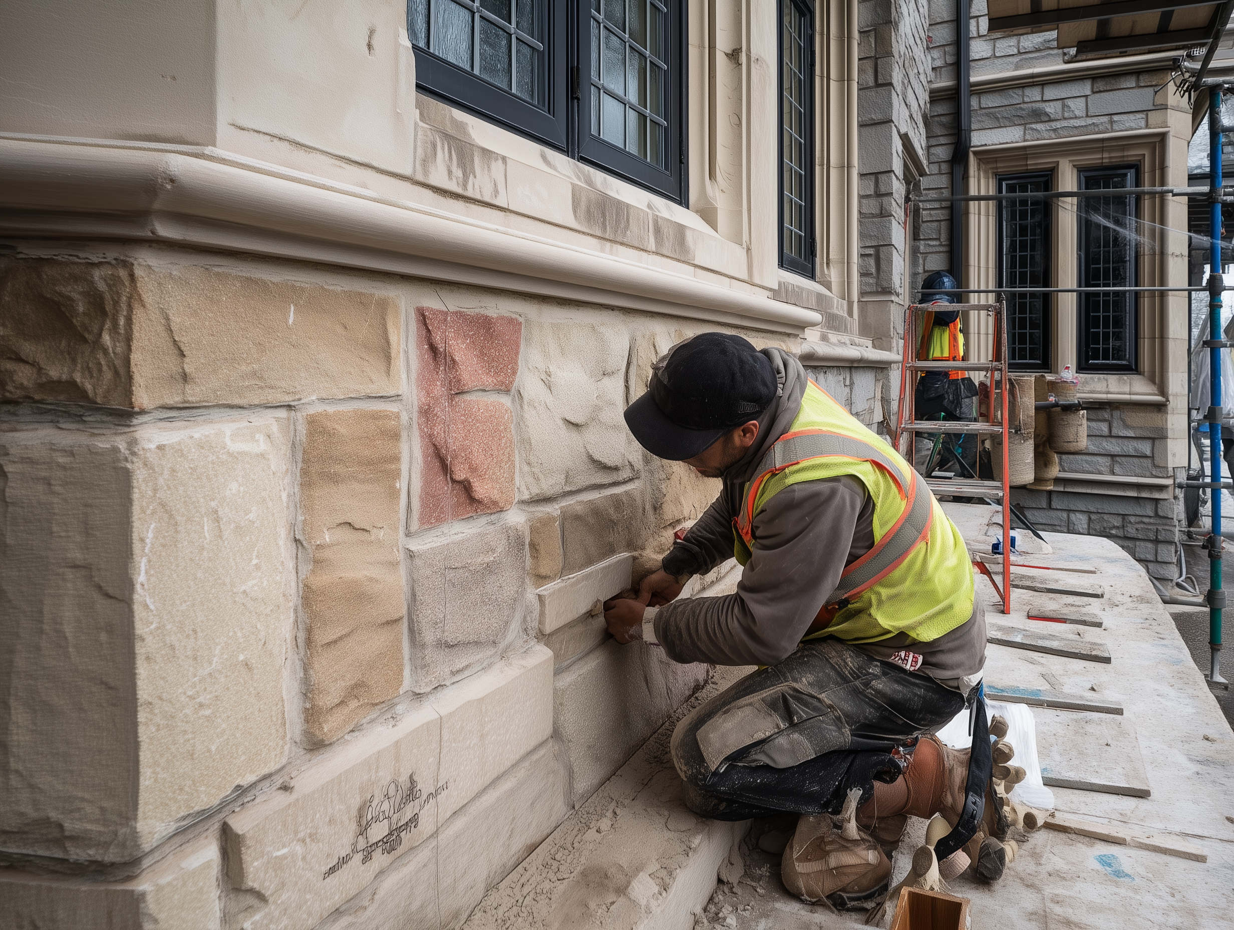 Stone Masonry by Monarch Masonry in Toronto