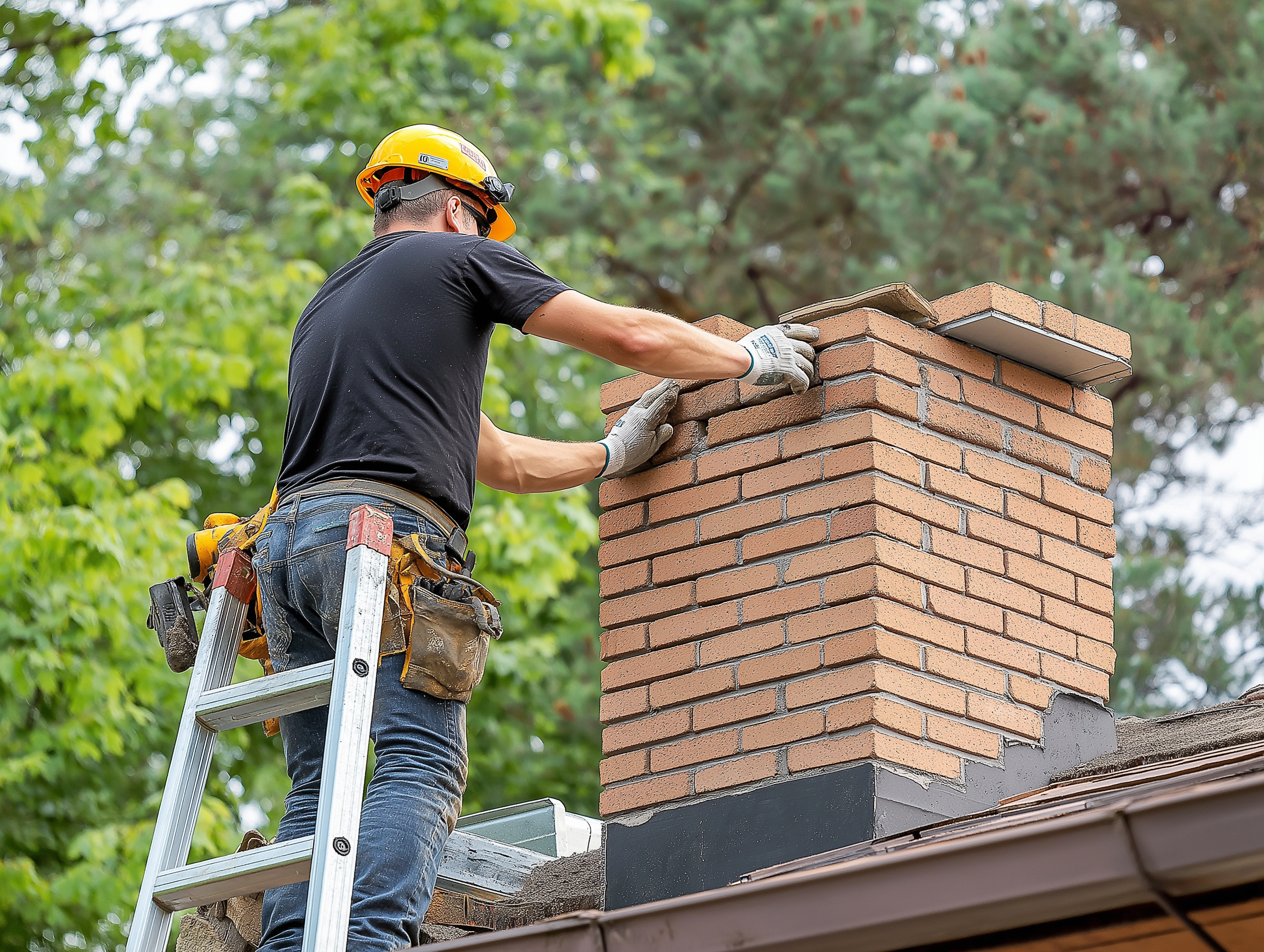 Chimney Repair by Monarch Masonry in Toronto