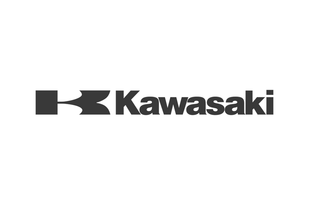 Kawasaki logo – Japanese manufacturer of motorcycles, ATVs, and industrial engines