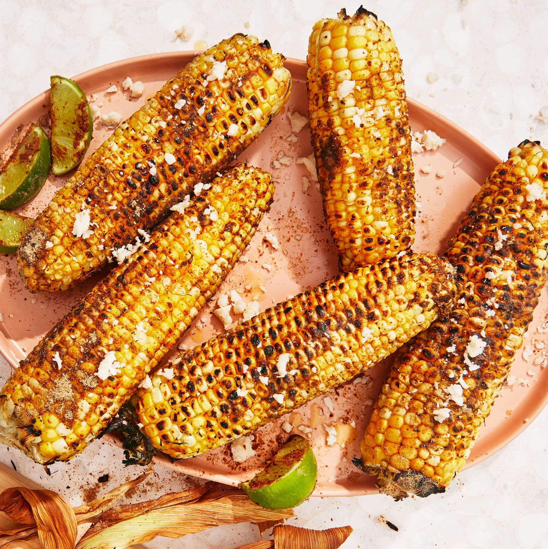 Grilled corn on the cob from a Private BBQ catering event. Hosted by Always Fresh BBQ Catering.