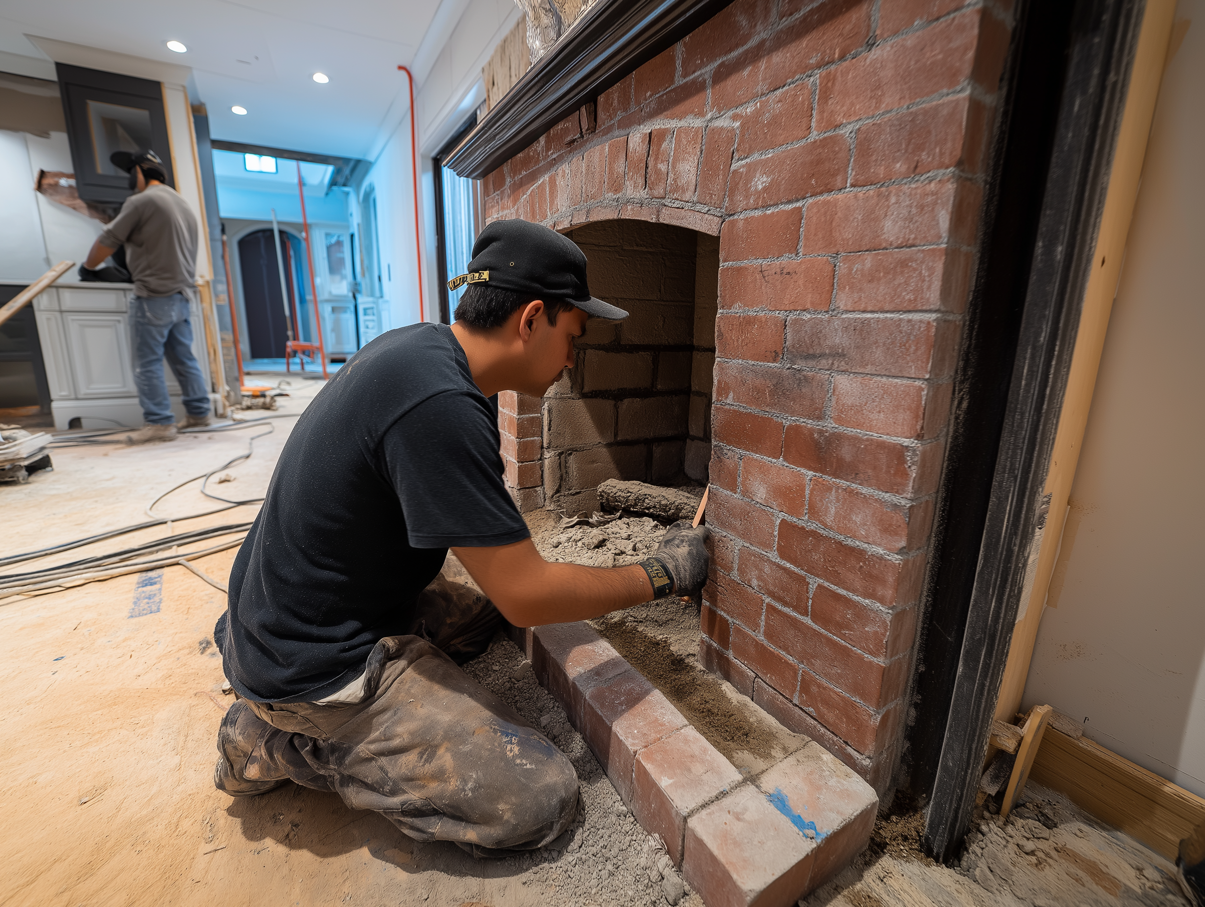Fireplace Repair by Monarch Masonry in Toronto