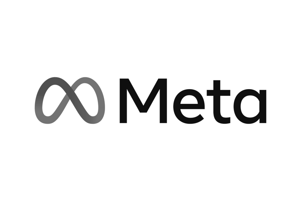 Meta logo – parent company of Facebook, Instagram, and WhatsApp, focusing on social technology