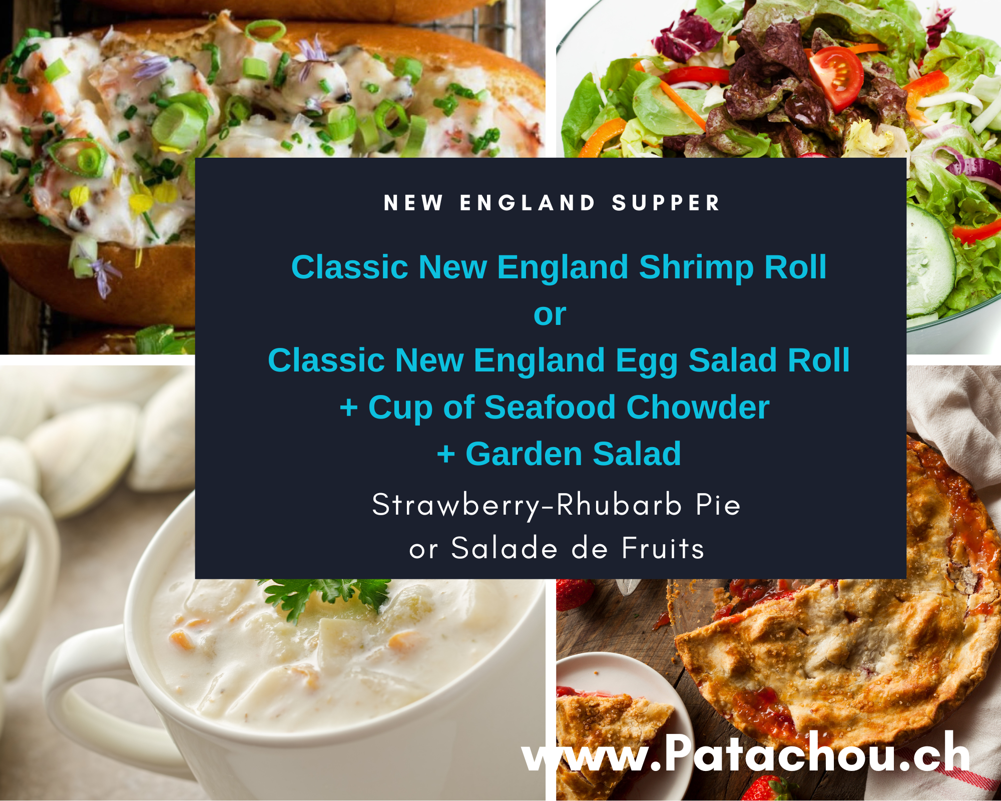 Mercredi Menu du Jour 11 mars - Wednesday Daily Menu 11 March