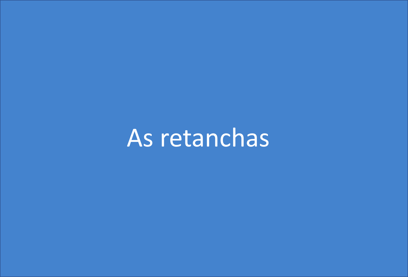 Retanchas