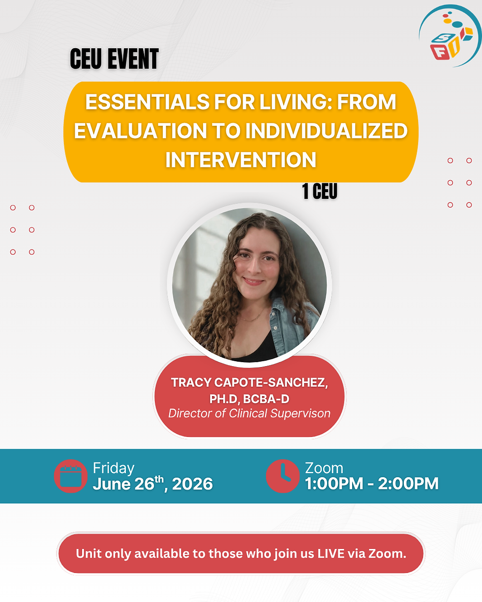 Essentials for Living: From Evaluation to Individualized Intervention