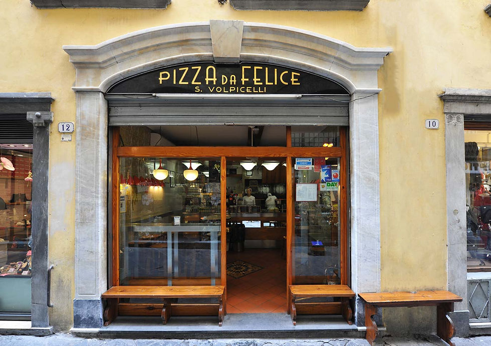 Pizzeria’s in Lucca en omgeving