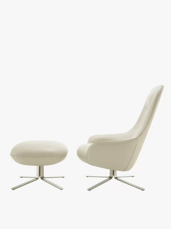 Moa, Ligne Roset, Lounge chair and ottoman, Furniture Design