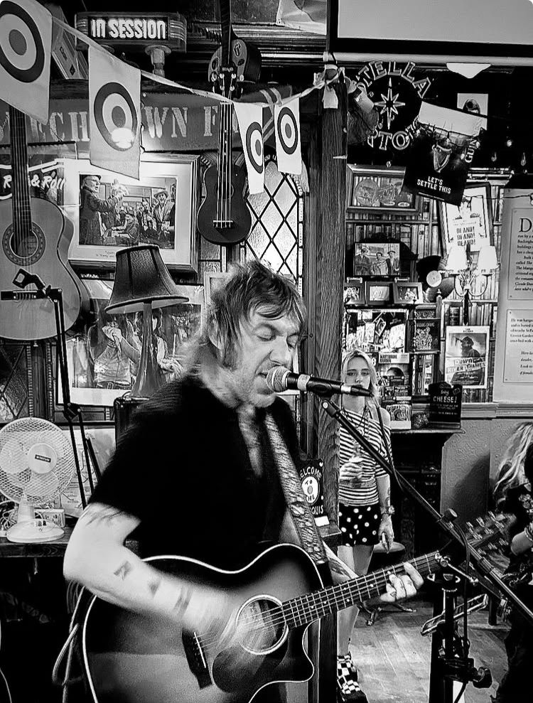 Chris Daley live and acoustic at The Crown and Anchor summer music festival
