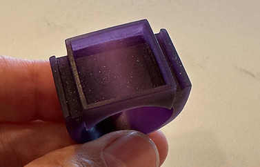 One of the most important steps in making inlay jewelry is precisely carving an inlay channel in the wax model or metal.