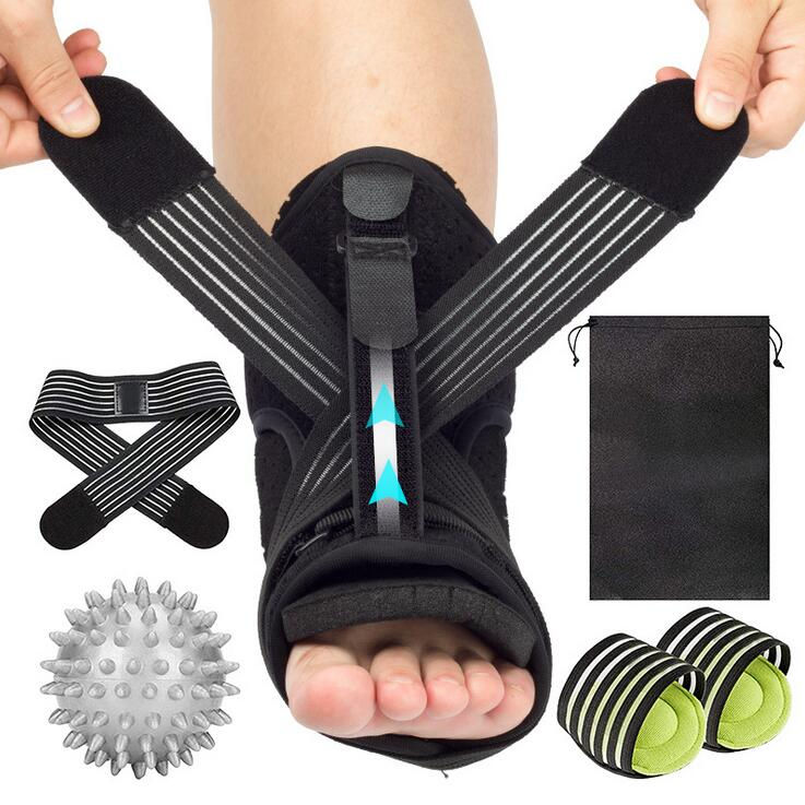 Thumbnail: Fixed ankle sprain prevention foot support orthosis