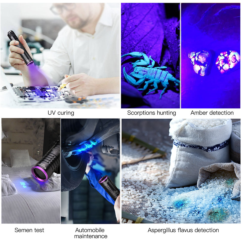 Миниатюра: Various uses for the T9 UV flashlight