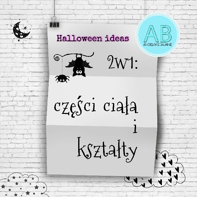 Halloween body parts and shapes