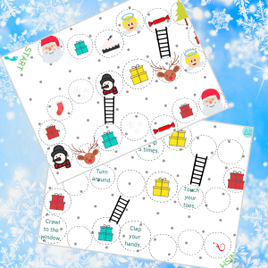 A printable Christmas game – gra do druku na Boże Narodzenie