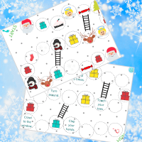 A printable Christmas game - gra do druku na Boże Narodzenie