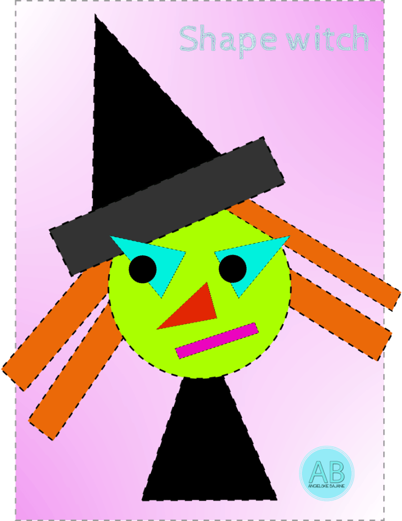 Halloween ideas: shapes craft
