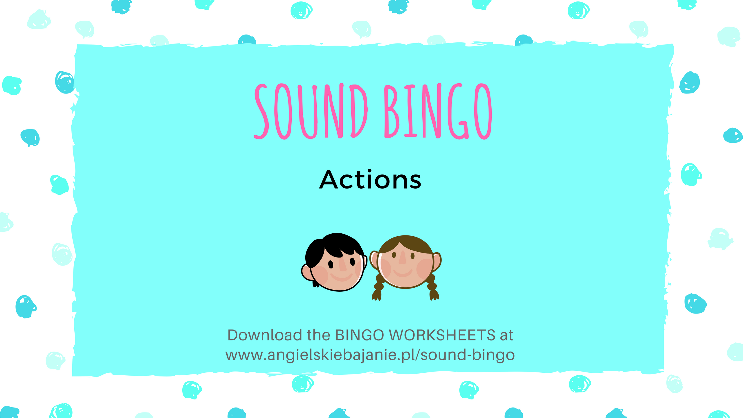 Bingo worksheet download