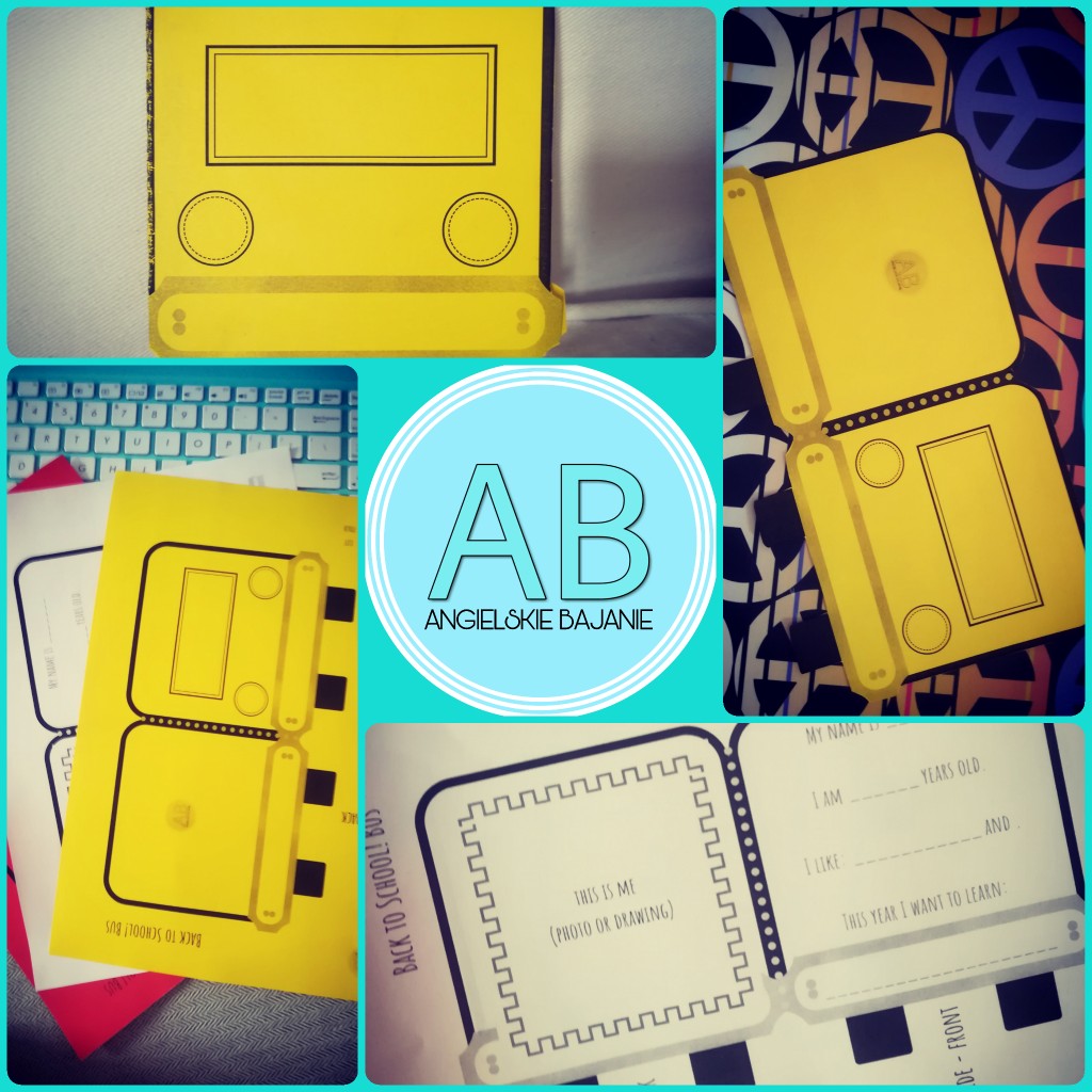 Free printable bus template