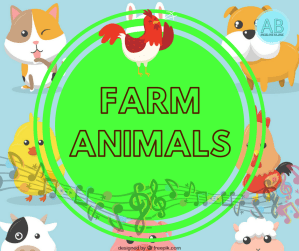 Farm animals. Songs, stories and cartoons