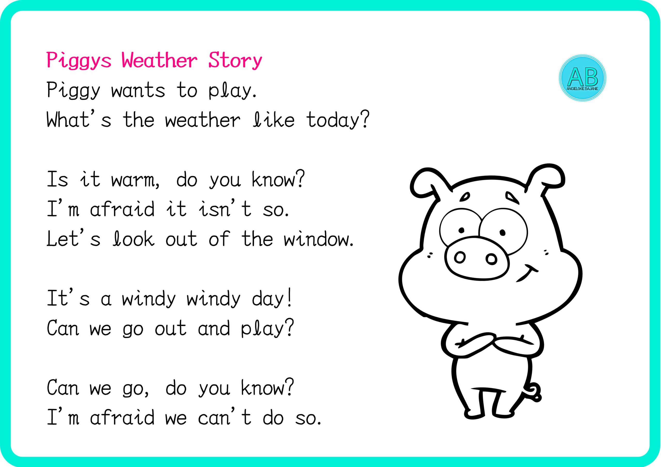 piggy weather
