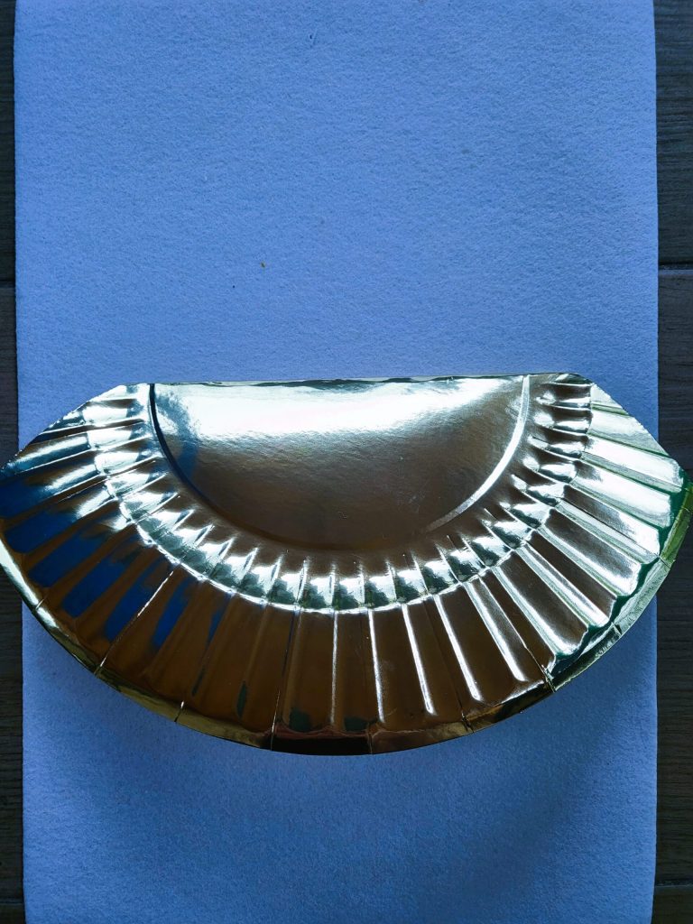 shell craft plate diy