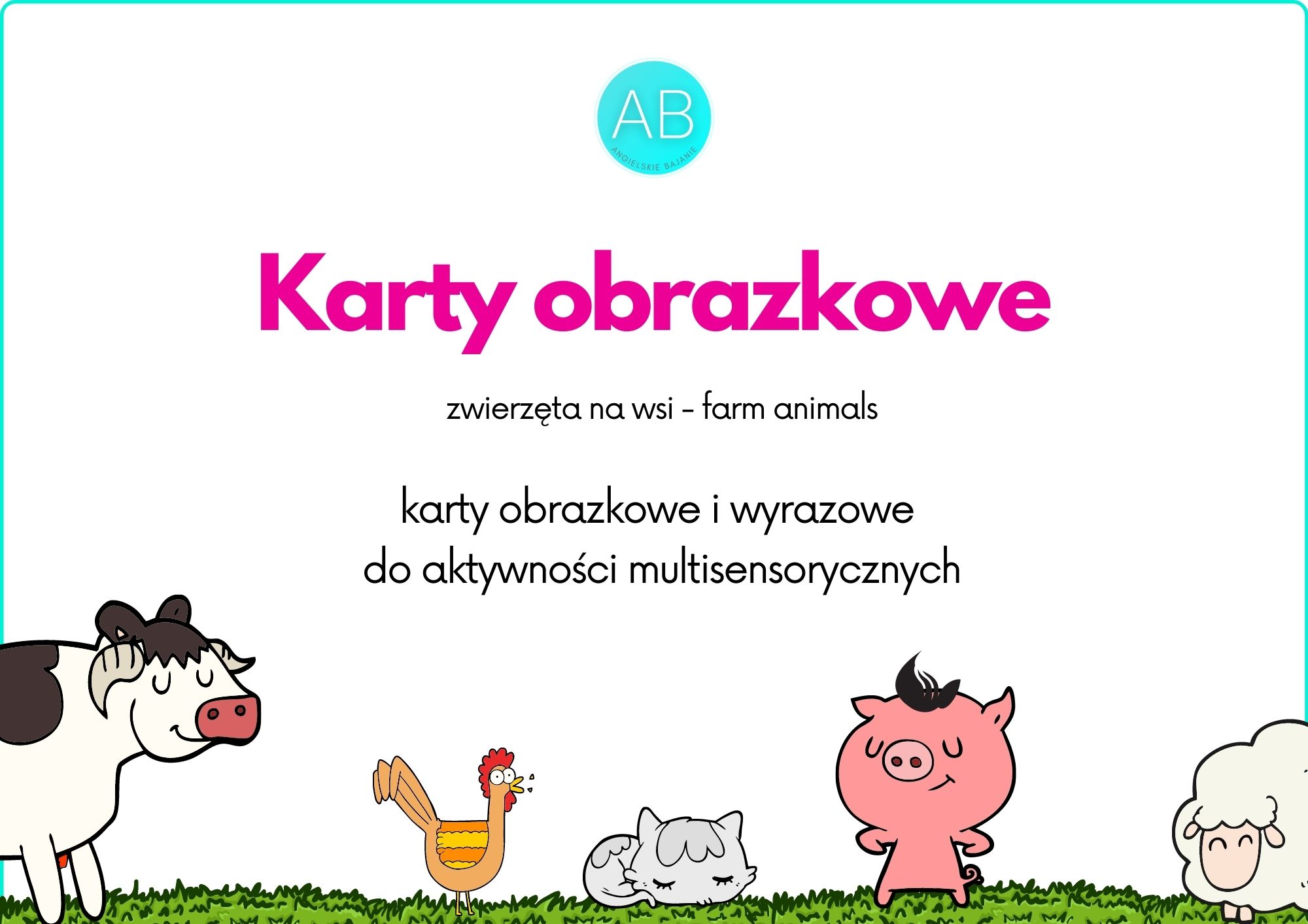 Three pigs farm animals