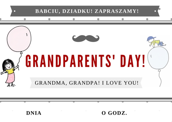Zaproszenie na dzień babci i dziadka