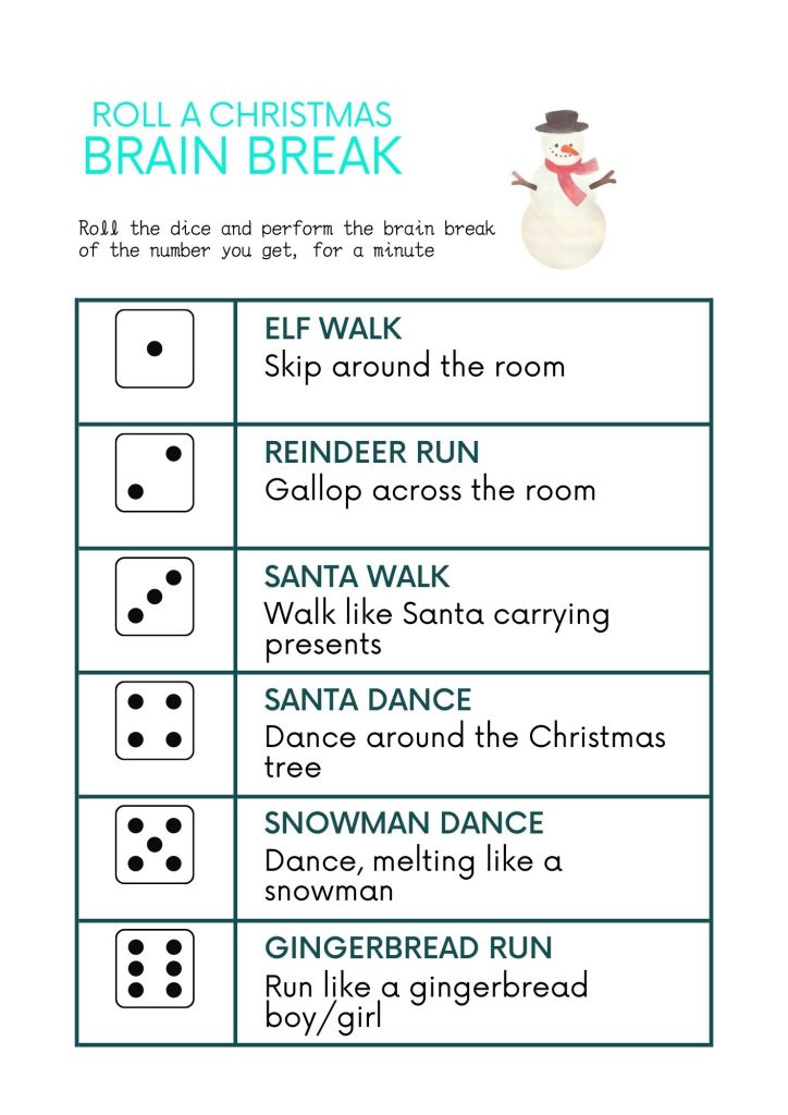printable Christmas worksheets