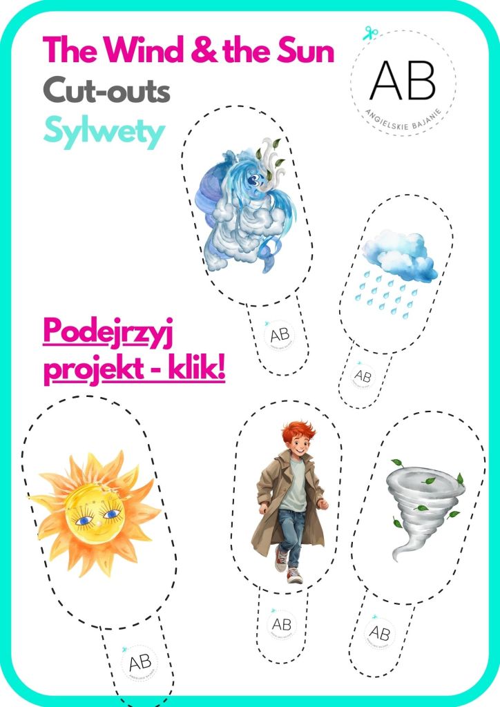 Pogoda i ubrania w bajce Wiatr i Słońce – The Wind & the Sun