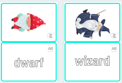 fairytale flashcards