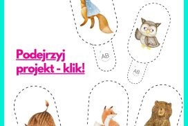 angielska bajka na jesień Wiewiórka Orzeszko do druku