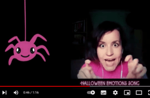 Angielska piosenka dla dzieci Halloween Emotions Action Song