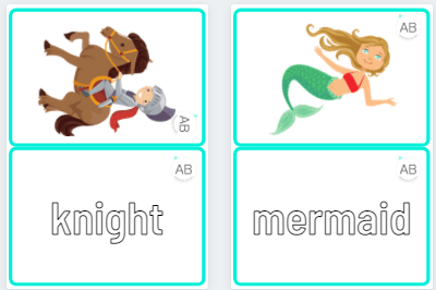 fairytale flashcards