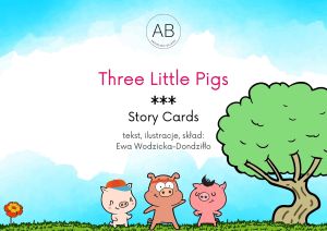 Pakiet do nauki angielskiego z bajką Trzy Małe Świnki – Three Little Pigs