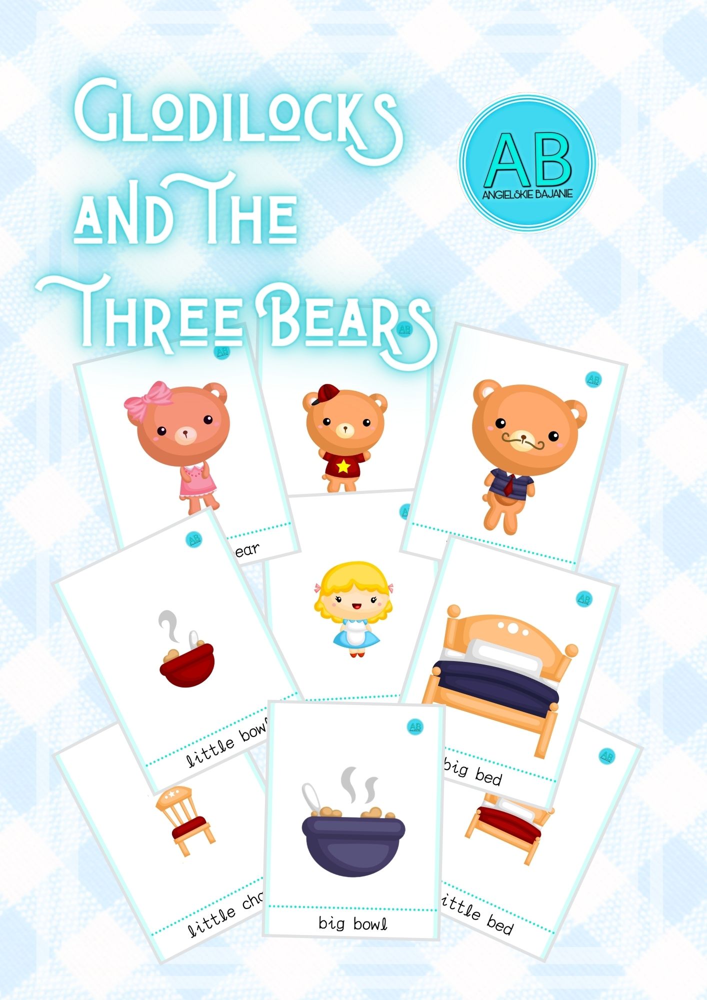 Goldilocks flashcards