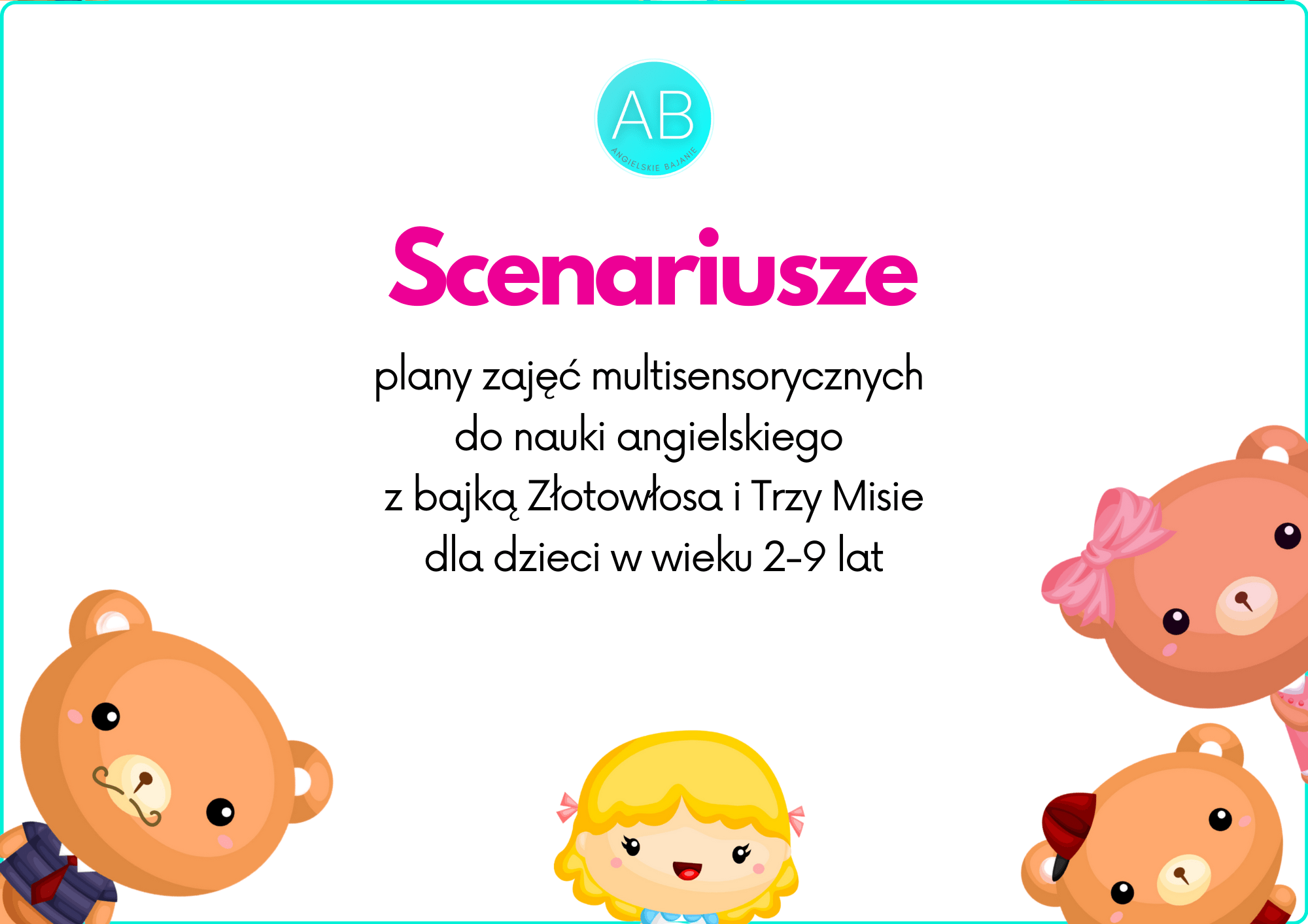goldilocks lessonplans bajka angielska