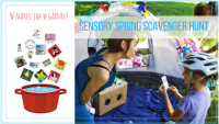 Sensory Spring Scavenger Hunt