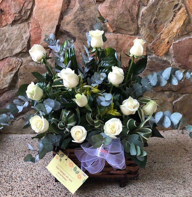 Thumbnail: Condolences Roses Chest