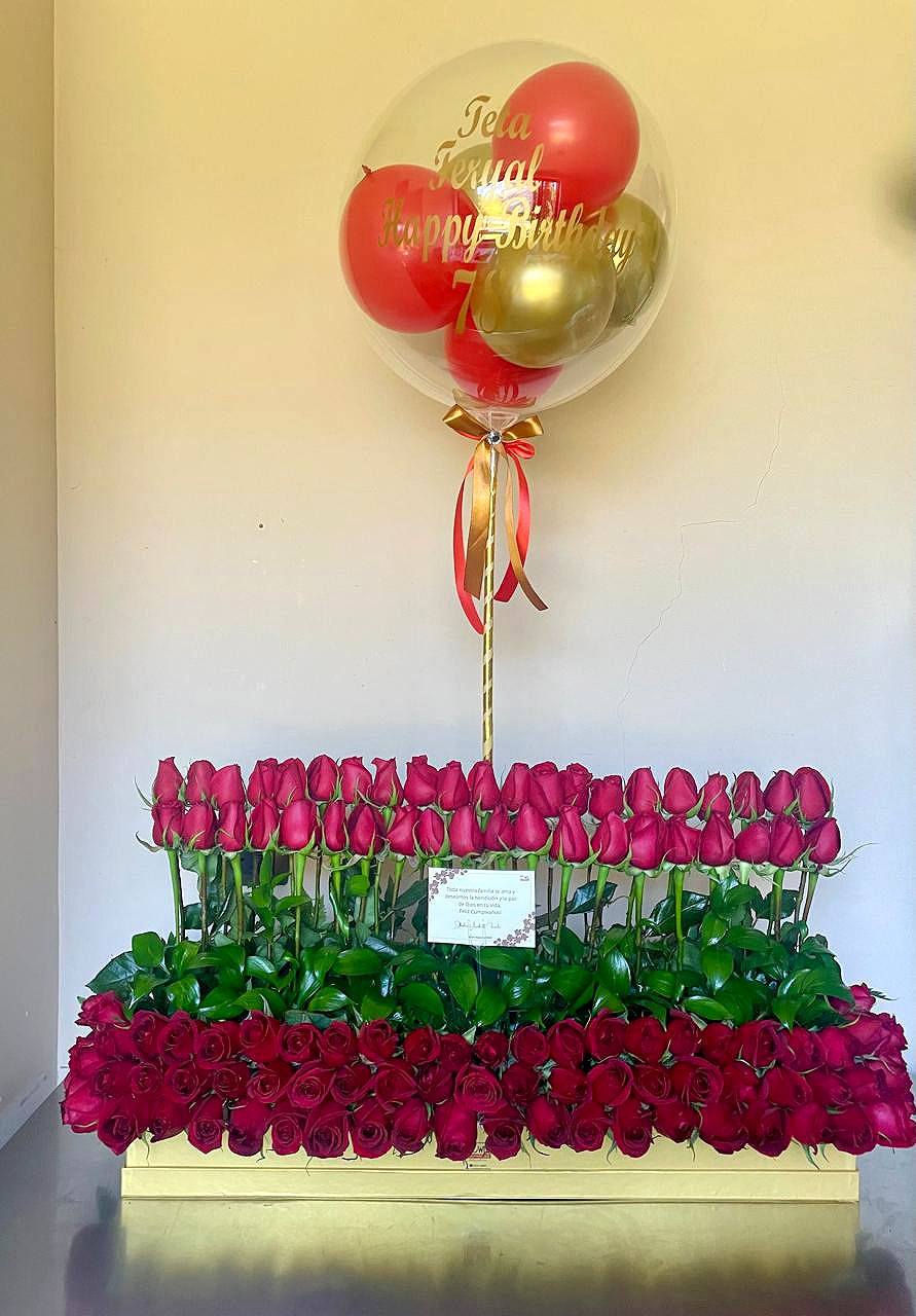 Caja Gold Jardins de Roses &Globo