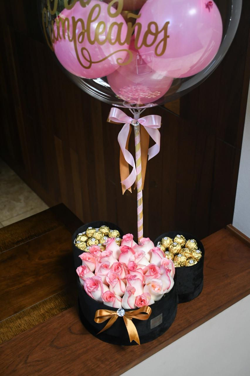 Caja Mickey Velvet Ferrero & Globo