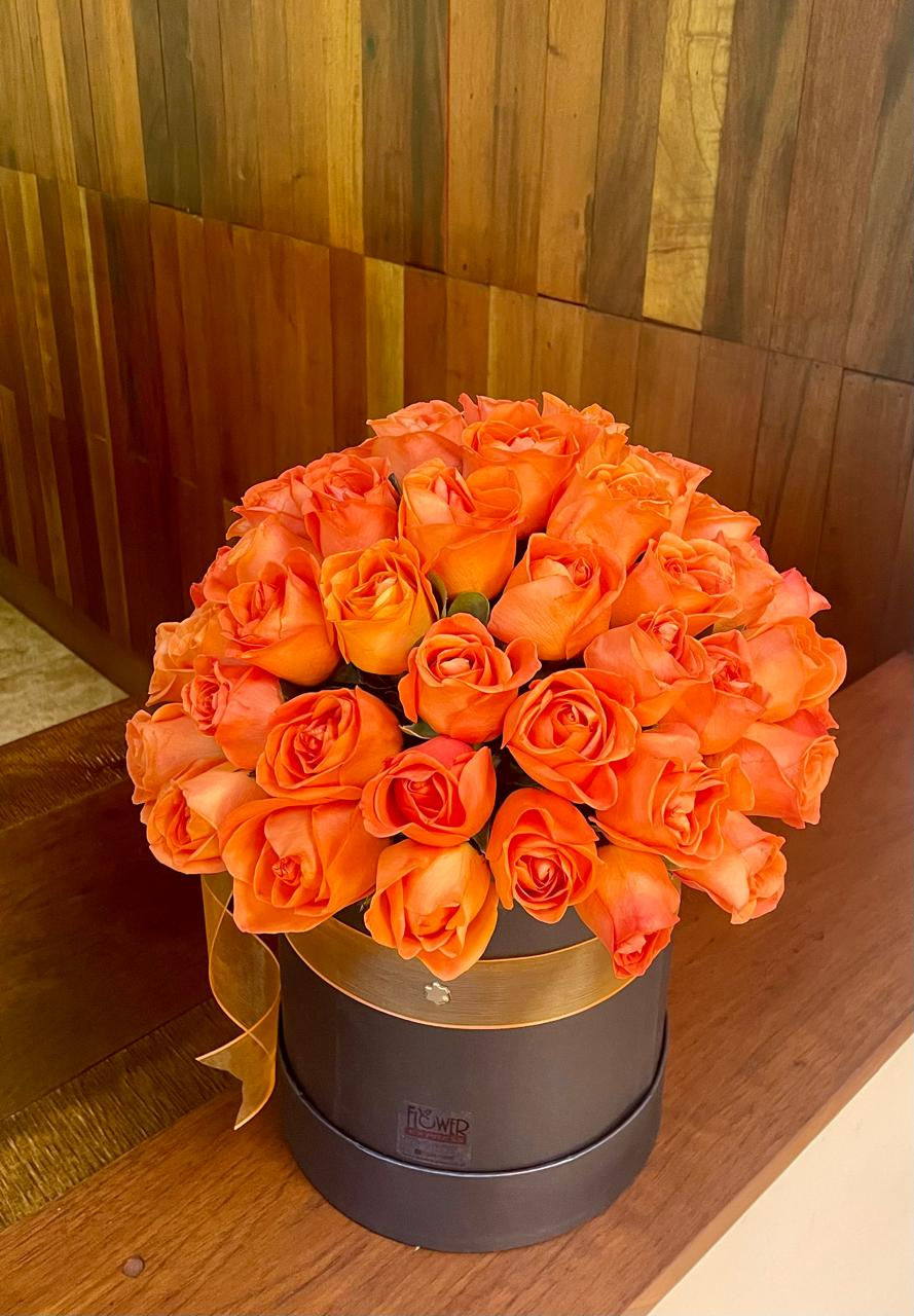 Miniatura: Caja Black Mid Tall Bonbons 60R Orange