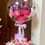 Miniatura: Caja White Rosas & Gerberas+ Globo Burbuja