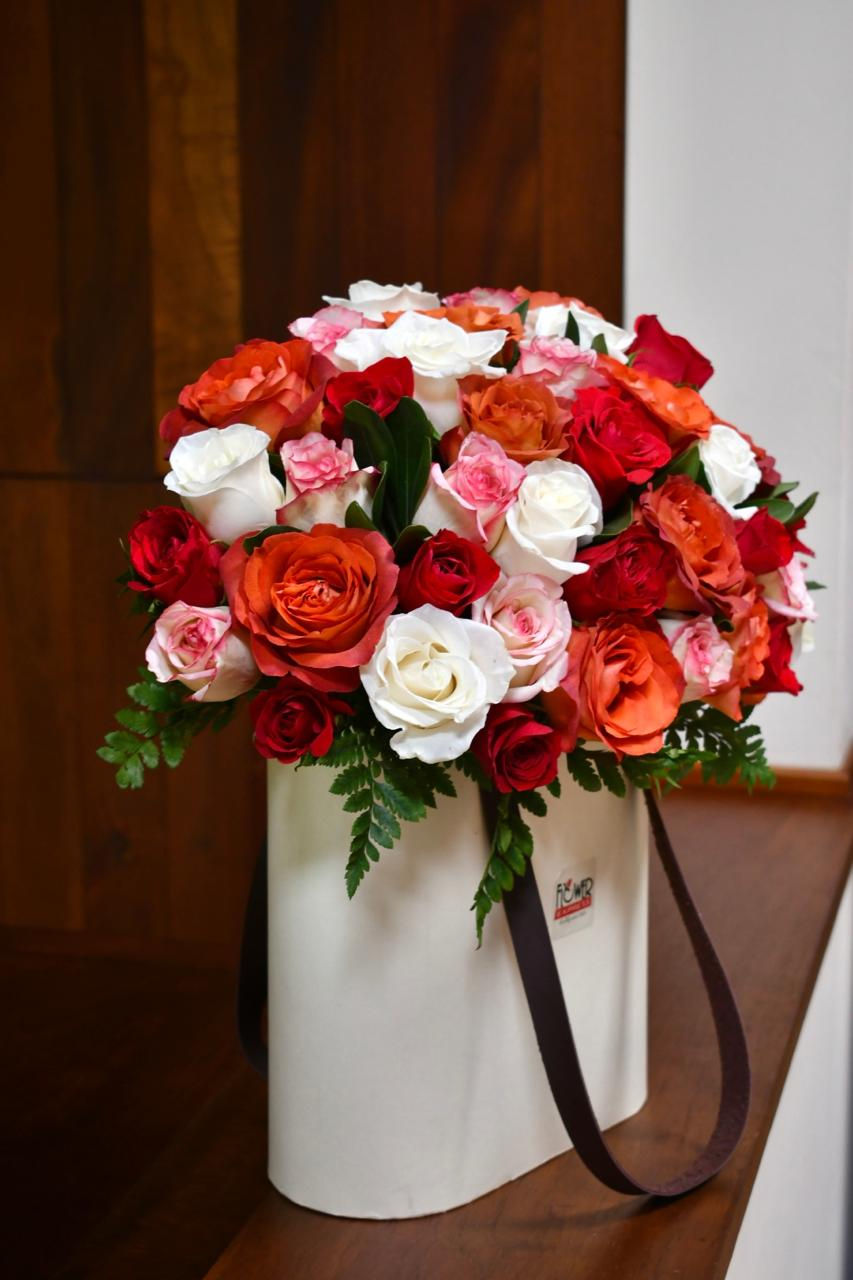 Miniatura: Caja Cream Sac de Roses